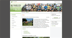 Desktop Screenshot of finnelauf.de